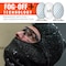 Ergodyne SKOLL, Safety Glasses, Anti-Scratch & Fog-Off+, Clear Lens, Matte Black Frame, Half-Frame SKOLL-AFAS - alternate 7